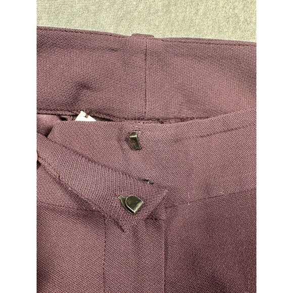 St. John Collection Pants Women's Size 10 Purple - Picture 4 of 6